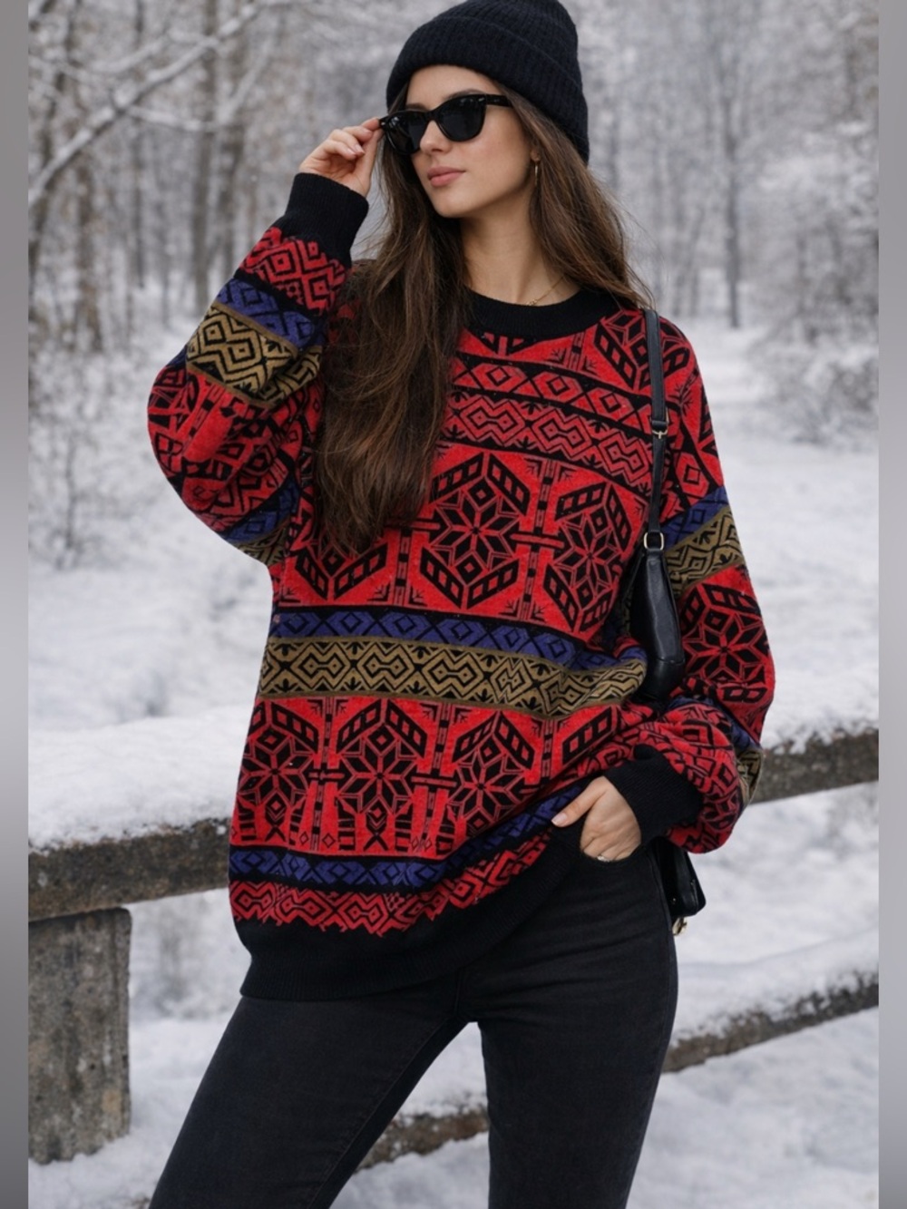 OBERMEYER Vintage Ski Sweater Unisex